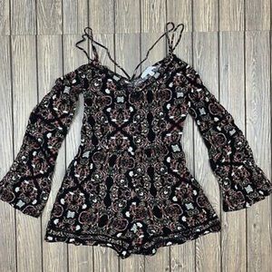 Kendall & Kylie long sleeve romper